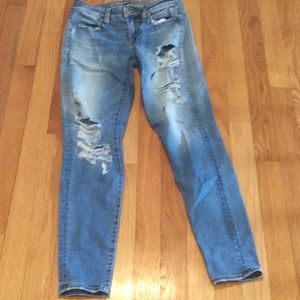 American Eagle ripped jeans